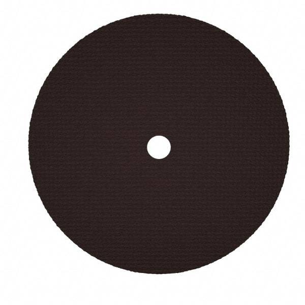 Norton - 4" 60 Grit Aluminum Oxide Cutoff Wheel - 0.04" Thick, 3/8" Arbor, 19,100 Max RPM, Use with Die Grinders - Americas Industrial Supply