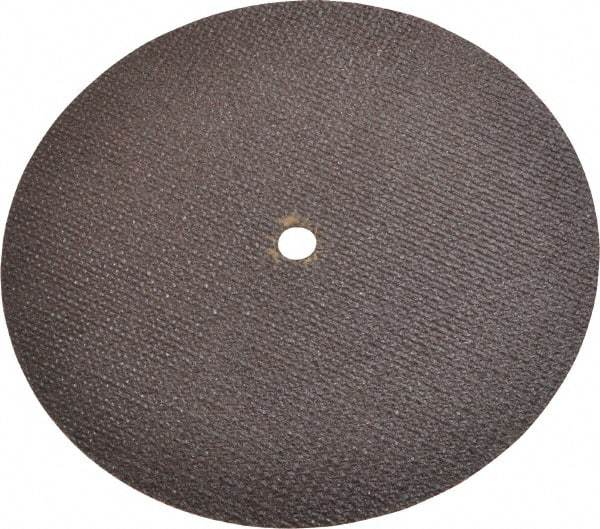 Norton - 6" 60 Grit Aluminum Oxide Cutoff Wheel - 0.035" Thick, 3/8" Arbor, 10,190 Max RPM, Use with Die Grinders - Americas Industrial Supply
