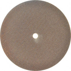 Norton - 7" 60 Grit Aluminum Oxide Cutoff Wheel - 0.035" Thick, 1/2" Arbor, 8,730 Max RPM, Use with Stationary Grinders - Americas Industrial Supply