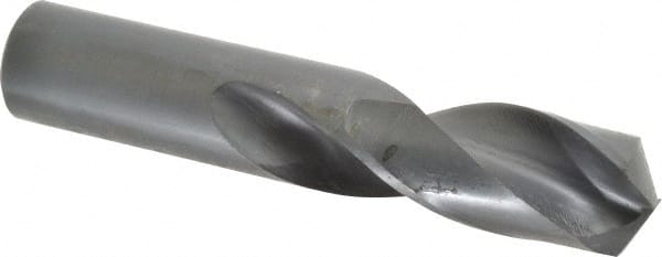 Interstate - 1-1/4" 118° Spiral Flute High Speed Steel Screw Machine Drill Bit - Americas Industrial Supply