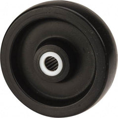 Fairbanks - 6 Inch Diameter x 2 Inch Wide, Polyolefin Caster Wheel - 1,200 Lb. Capacity, 2-3/16 Inch Hub Length, 3/4 Inch Axle Diameter, Roller Bearing - Americas Industrial Supply