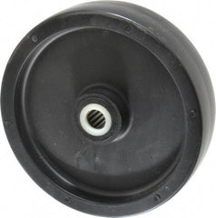 Fairbanks - 8 Inch Diameter x 2 Inch Wide, Polyolefin Caster Wheel - 1,400 Lb. Capacity, 2-3/16 Inch Hub Length, 3/4 Inch Axle Diameter, Roller Bearing - Americas Industrial Supply