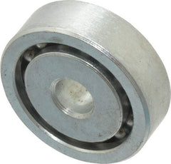 Value Collection - 1/4" Bore Diam, 1" OD, Open Unground Full Complement Radial Ball Bearing - 5/16" Wide, 1 Row, Round Bore, 484 Lb Dynamic Capacity - Americas Industrial Supply