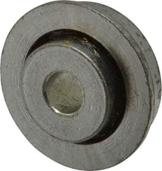 Value Collection - 1/4" Bore Diam, 29/32" OD, Open Unground Full Complement Radial Ball Bearing - With Flange, 1 Row, Round Bore, 356 Lb Dynamic Capacity - Americas Industrial Supply