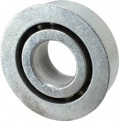 Value Collection - 3/4" Bore Diam, 1-3/4" OD, Open Unground Full Complement Radial Ball Bearing - With Flange, 1 Row, Round Bore, 1,187 Lb Dynamic Capacity - Americas Industrial Supply