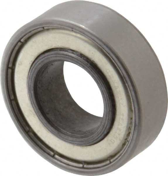 Value Collection - 3/4" Bore Diam, 1-5/8" OD, Double Shield Unground Retainer Type Radial Ball Bearing - 1/2" Wide, 1 Row, Round Bore, 1,171 Lb Dynamic Capacity - Americas Industrial Supply