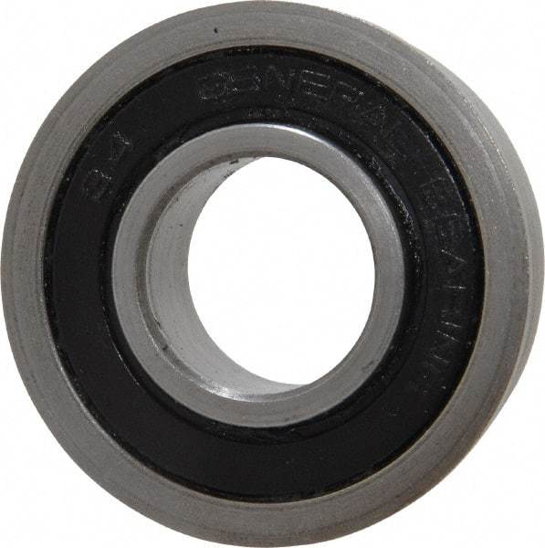 Value Collection - 3/4" Bore Diam, 1-5/8" OD, Double Seal Unground Retainer Type Radial Ball Bearing - With Flange, 1 Row, Round Bore, 1,171 Lb Dynamic Capacity - Americas Industrial Supply