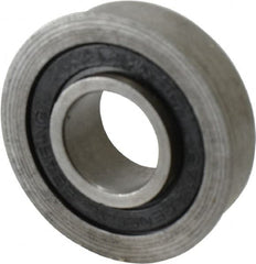 Value Collection - 3/4" Bore Diam, 1-3/4" OD, Double Seal Unground Retainer Type Radial Ball Bearing - With Flange, 1 Row, Round Bore, 1,171 Lb Dynamic Capacity - Americas Industrial Supply