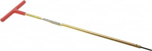 Made in USA - 7/64" Hex, T-Handle, Hex Key - 12" OAL, Chromalloy Steel, Inch System of Measurement - Americas Industrial Supply