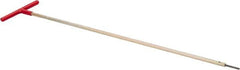 Made in USA - 7/64" Hex, T-Handle, Hex Key - 18" OAL, Chromalloy Steel, Inch System of Measurement - Americas Industrial Supply