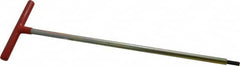 Made in USA - 5/16" Hex, T-Handle, Hex Key - 18" OAL, Chromalloy Steel, Inch System of Measurement - Americas Industrial Supply