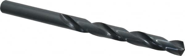 Interstate - 17mm 118° Spiral Flute High Speed Steel Taper Length Drill Bit - Americas Industrial Supply
