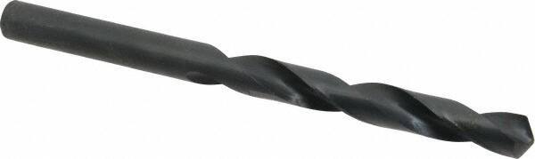 Interstate - 18.5mm, 118° Point, Spiral Flute, High Speed Steel Taper Length Drill Bit - Oxide Finish, 162mm Flute Length, 247mm OAL - Americas Industrial Supply