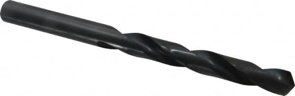 Interstate - 20mm, 118° Point, Spiral Flute, High Speed Steel Taper Length Drill Bit - Oxide Finish, 166mm Flute Length, 254mm OAL - Americas Industrial Supply