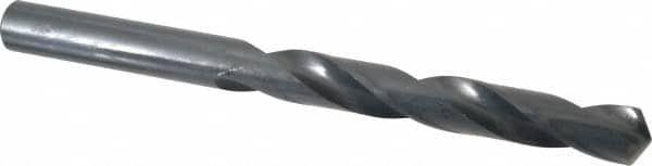 Interstate - 22mm 118° Spiral Flute High Speed Steel Taper Length Drill Bit - Americas Industrial Supply