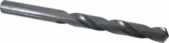 Interstate - 22mm 118° Spiral Flute High Speed Steel Taper Length Drill Bit - Americas Industrial Supply