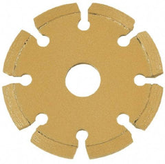 Core Cut - 4-1/2" Diam, 20mm Arbor Hole Diam, Wet & Dry Cut Saw Blade - Diamond-Tipped, Standard Round Arbor - Americas Industrial Supply