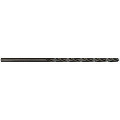 Interstate - 49/64" 118° Spiral Flute High Speed Steel Taper Length Drill Bit - Americas Industrial Supply