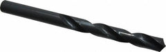 Interstate - 25/32" 118° Spiral Flute High Speed Steel Taper Length Drill Bit - Americas Industrial Supply