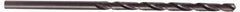 Cleveland - 0.6693", 118° Point, Spiral Flute, High Speed Steel Taper Length Drill Bit - Oxide Finish, 5.866" Flute Length, 9-1/4" OAL, Series 2510 - Americas Industrial Supply