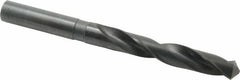 Interstate - 1-1/8" 118° Spiral Flute High Speed Steel Taper Length Drill Bit - Americas Industrial Supply