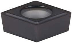 Kennametal - CCMT32.51 FW Grade KC5010 Carbide Turning Insert - TiAlN Finish, 80° Diamond, 3/8" Inscr Circle, 5/32" Thick, 1/64" Corner Radius - Americas Industrial Supply
