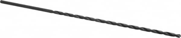 Interstate - 3/16" 118° 2-Flute High Speed Steel Extra Length Drill Bit - Exact Industrial Supply
