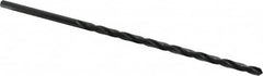 Interstate - 19/64" 118° 2-Flute High Speed Steel Extra Length Drill Bit - Americas Industrial Supply