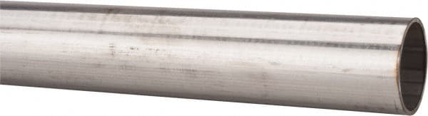 Made in USA - 6' Long, 1-1/2" OD, 304 Stainless Steel Tube - 0.065" Wall Thickness - Americas Industrial Supply