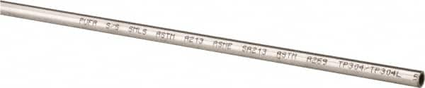 Value Collection - 6' Long, 5/16" OD, 304 Stainless Steel Tube - 0.035" Wall Thickness - Americas Industrial Supply