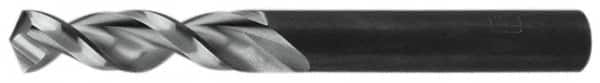 Walter-Titex - 0.3858" 130° Parabolic Flute Vanadium High Speed Steel Screw Machine Drill Bit - Bright Finish, Right Hand Cut, 1-11/16" Flute Length, 3-1/2" OAL, Split Point, Straight Shank - Americas Industrial Supply