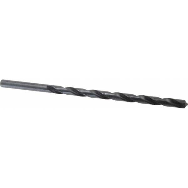 Value Collection - 35/64" 118° 2-Flute High Speed Steel Extra Length Drill Bit - Americas Industrial Supply