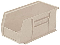 Akro-Mils - 30 Lb. Load Capacity, 10-7/8" Deep, Gray Polymer Hopper Stacking Bin - 5" High x 5-1/2" Wide x 10-7/8" Long - Americas Industrial Supply