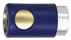 Prevost - 3/8 Female NPT ARO Pneumatic Hose Coupler - Composite, 1/4" Body Diam - Americas Industrial Supply