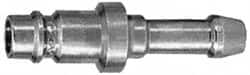 Prevost - Hose Barb European High Flow Pneumatic Hose High Flow Plug (for Hose) - Composite, 1/4" Body Diam, 1/4" Hose ID - Americas Industrial Supply