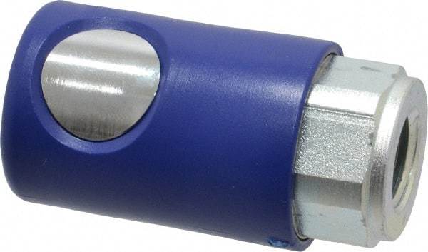 Prevost - 1/4 Female NPT Industrial Pneumatic Hose Coupler - Composite, 1/4" Body Diam - Americas Industrial Supply