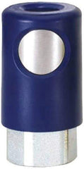 Prevost - 1/2 Female NPT Industrial Pneumatic Hose Coupler - Composite, 1/4" Body Diam - Americas Industrial Supply