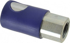 Prevost - 3/8 Female NPT Industrial Pneumatic Hose Coupler - Composite, 1/4" Body Diam - Americas Industrial Supply