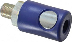 Prevost - 1/4 Male NPT Industrial Pneumatic Hose Coupler - Composite, 1/4" Body Diam - Americas Industrial Supply