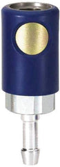 Prevost - Hose Barb Industrial Pneumatic Hose Coupler - Composite, 3/8" Body Diam, 1/2" Hose ID - Americas Industrial Supply