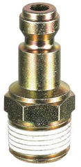 Prevost - 3/8 Male NPT Tru-Flate Automotive Pneumatic Hose Connector - Composite, 1/4" Body Diam - Americas Industrial Supply
