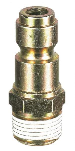 Prevost - 3/8 Male NPT Tru-Flate Automotive Pneumatic Hose Connector - Composite, 3/8" Body Diam - Americas Industrial Supply