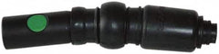 Prevost - 1/4 Swivel NPT European High Flow Pneumatic Hose Safety Coupler - Composite, 3/8" Body Diam - Americas Industrial Supply