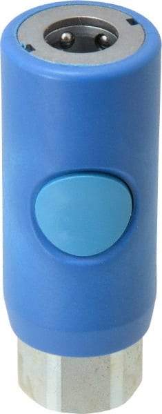 Prevost - 1/4 Female NPT Industrial Pneumatic Hose Coupler - Composite, 3/8" Body Diam - Americas Industrial Supply