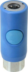 Prevost - 1/4 Female NPT Industrial Pneumatic Hose Coupler - Composite, 3/8" Body Diam - Americas Industrial Supply