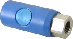 Prevost - 3/8 Female NPT Industrial Pneumatic Hose Coupler - Composite, 3/8" Body Diam - Americas Industrial Supply