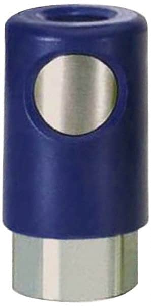 Prevost - 1/2 Female NPT Industrial Pneumatic Hose Coupler - Composite, 3/8" Body Diam - Americas Industrial Supply