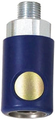 Prevost - 1/4 Male NPT Industrial Pneumatic Hose Coupler - Composite, 3/8" Body Diam - Americas Industrial Supply