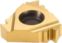 Vargus - 4ER External Right Hand 8 American Buttress Laydown Threading Insert - Grade VKX, TiN Coated Carbide - Americas Industrial Supply