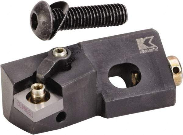 Kennametal - Series Kenloc, Right Hand, MSKN Toolholder Compatibility, SN.., TP.. Insert Compatibility, Indexable Turning Cartridge - Pin & Clamp Holding Method, 3.04mm Max Depth of Cut, 55mm OAL x 14mm OAW x 19.25mm OAH - Americas Industrial Supply